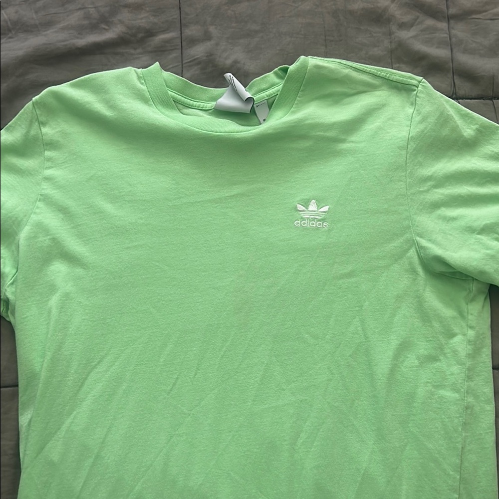 Adidas Men's Green T-Shirt